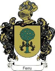 Escudo del apellido Ferru