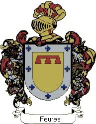 Escudo del apellido Feures