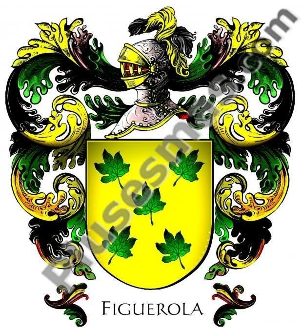 Escudo del apellido Figuerola