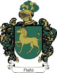 Escudo del apellido Flañó