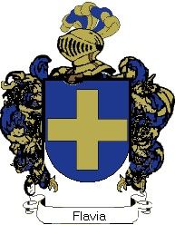 Escudo del apellido Flavia