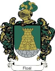 Escudo del apellido Floal