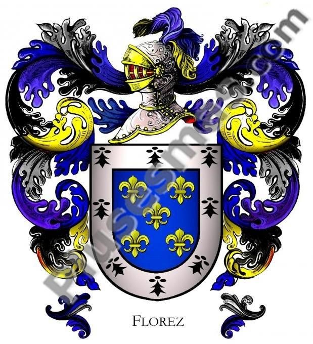 Escudo del apellido Florez