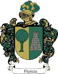 Escudo del apellido Floricio