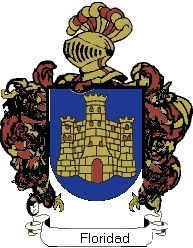 Escudo del apellido Floridad