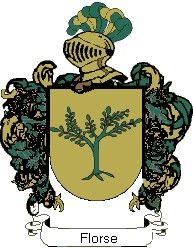 Escudo del apellido Florse