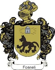 Escudo del apellido Foaneli