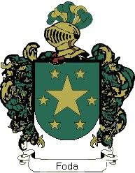 Escudo del apellido Foda