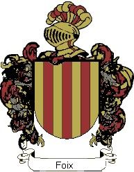 Escudo del apellido Foix