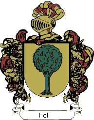 Escudo del apellido Fol