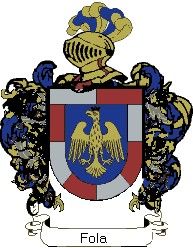 Escudo del apellido Fola