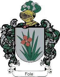 Escudo del apellido Fole