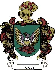 Escudo del apellido Folguer