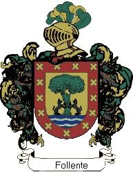 Escudo del apellido Follente