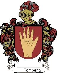 Escudo del apellido Fombena