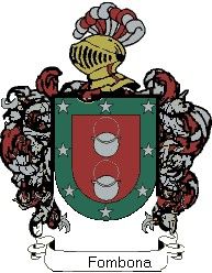 Escudo del apellido Fombona