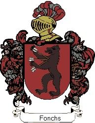 Escudo del apellido Fonchs