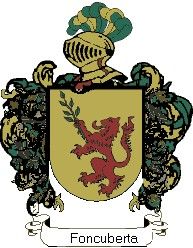 Escudo del apellido Foncuberta