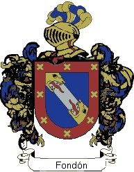 Escudo del apellido Fondón