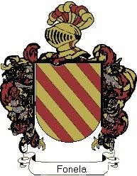 Escudo del apellido Fonela