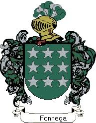 Escudo del apellido Fonnega