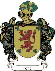 Escudo del apellido Fonoll