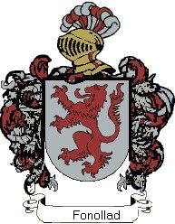 Escudo del apellido Fonollad