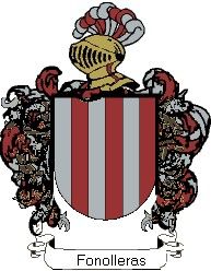 Escudo del apellido Fonolleras