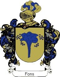 Escudo del apellido Fons