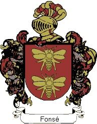 Escudo del apellido Fonsé