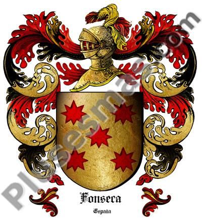 Escudo del apellido Fonseca