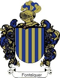 Escudo del apellido Fontalquer