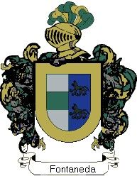 Escudo del apellido Fontaneda