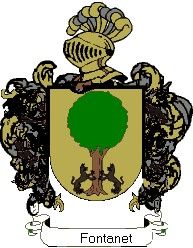 Escudo del apellido Fontanet