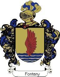 Escudo del apellido Fontany