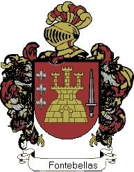 Escudo del apellido Fontebellas