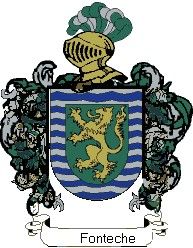 Escudo del apellido Fonteche