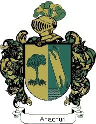 Escudo del apellido Anachuri