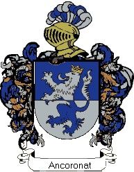 Escudo del apellido Ancoronat