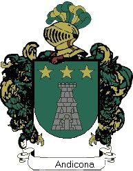 Escudo del apellido Andicona