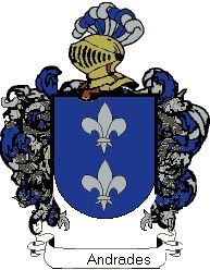 Escudo del apellido Andrades