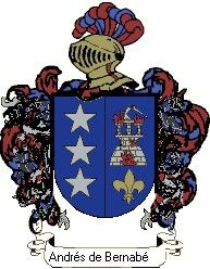 Escudo del apellido Andrés de bernabé