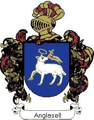 Escudo del apellido Anglasell