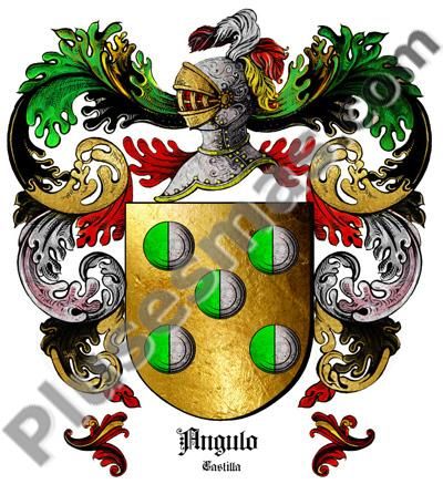 Escudo del apellido Angulo