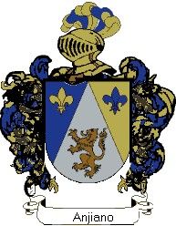 Escudo del apellido Anjiano