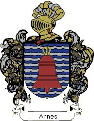 Escudo del apellido Annes