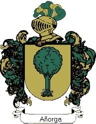 Escudo del apellido Añorga