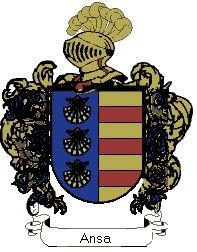 Escudo del apellido Ansa