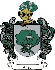 Escudo del apellido Ansón