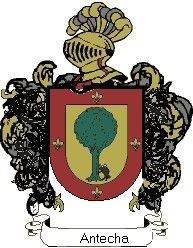 Escudo del apellido Antecha